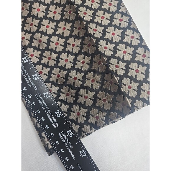 Talbots Signature Cropped Pants‎ Women's Size 6P Petite Brown Medallion Geo - Picture 7 of 9